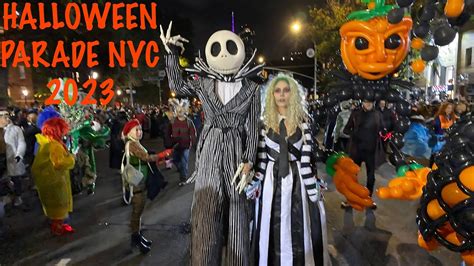 NYC LIVE Greenwich Village Halloween Parade 2023 New York City October ...