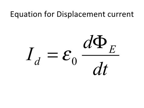 Displacement current