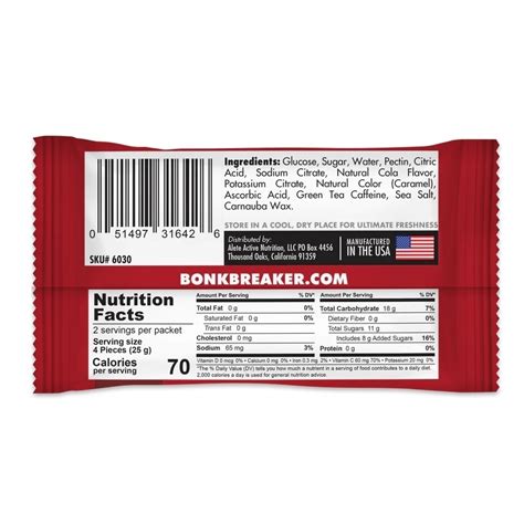 Bonk Breaker Energy Chews 50g Sachet | Wildfire Sports & Trek