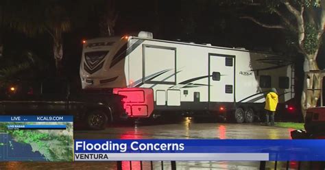 Flooding concerns lead to evacuation orders in Ventura - CBS Los Angeles