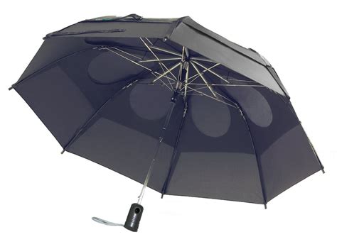 GustBuster Metro 43-Inch Automatic Wind Resistant Umbrella (Suit Grey) - Walmart.com