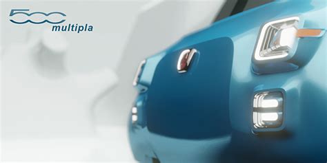 A Fiat 500 Multipla on Behance