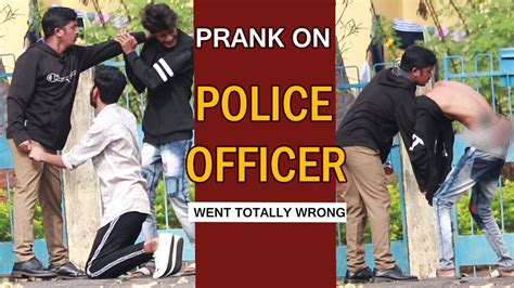 Extreme Prank On Police Officer | Went Totally wrong | Pranks in Telugu in vizag 2020 | Hello ...