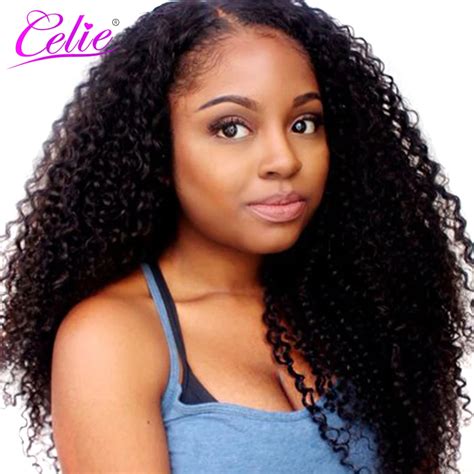 Aliexpress.com : Buy Celie Brazilian Curly Weave Human Hair Bundles ...