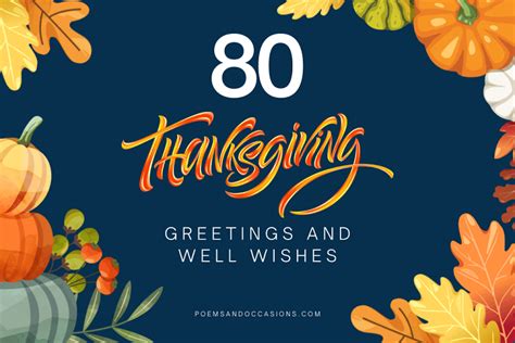 80 Thanksgiving Greetings + Free Printable Thanksgiving Cards | Poems and Occasions