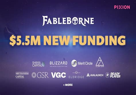 Pixion Games Raises $5.5 Million for Fableborne Tournaments & Accessible Rewards | PlayToEarn