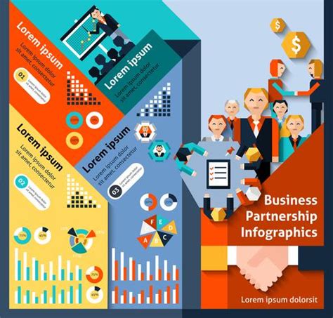 Business Partnership Infographics 427807 Vector Art at Vecteezy