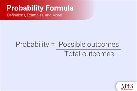 Probability Formula, Definitions, Examples, and More!