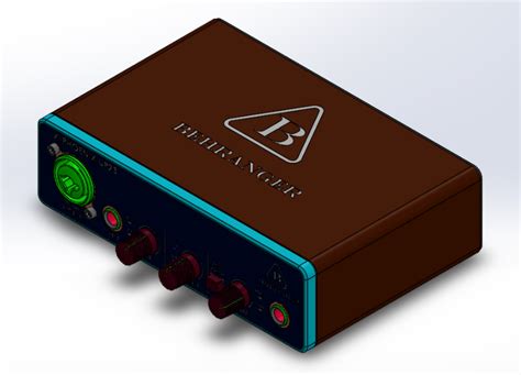 Audio Interface 3D Model $15 - .ige .sldpr .stl .unknown - Free3D