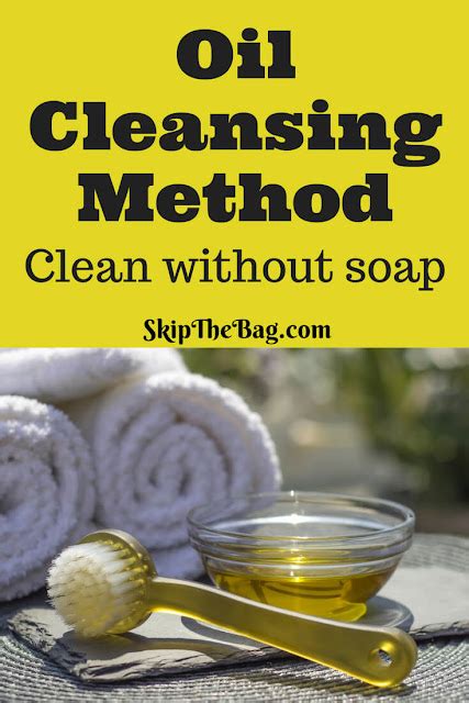 Skip The Bag: Oil Cleansing Method