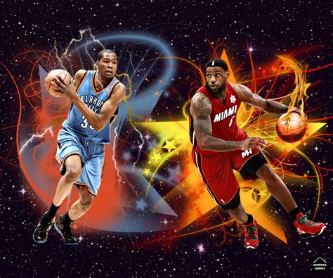 Kevin Durant VS LeBron James by HowseholdGraphics on DeviantArt