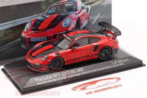 Minichamps 1:43 Porsche 911 (991 II) GT2 RS MR Manthey Racing Record lap MR-911-GT2RS-4304 model ...