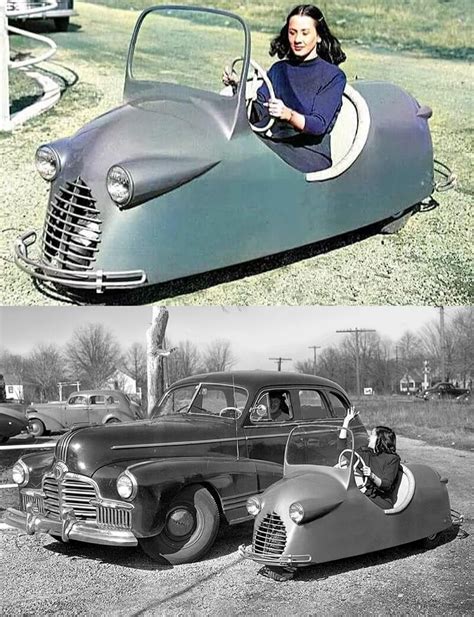 1944 Brogan Doodlebug three wheeler - photos