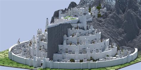 Minas Tirith Minecraft Schematic