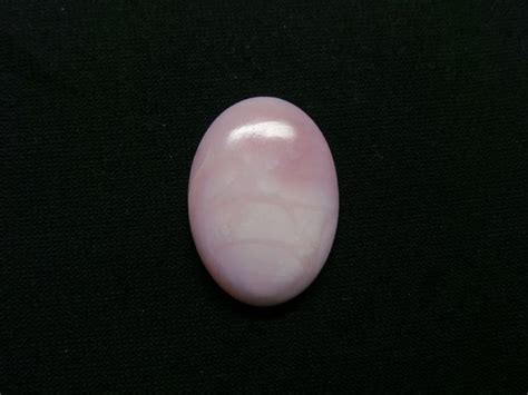 Natural PINK OPAL Smooth Oval Cabochon 31x22x6.5 mm by RealGemBead