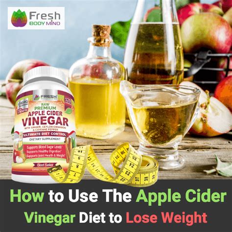 Using the Apple Cider Vinegar Diet to Lose Weight | Fresh Body Mind