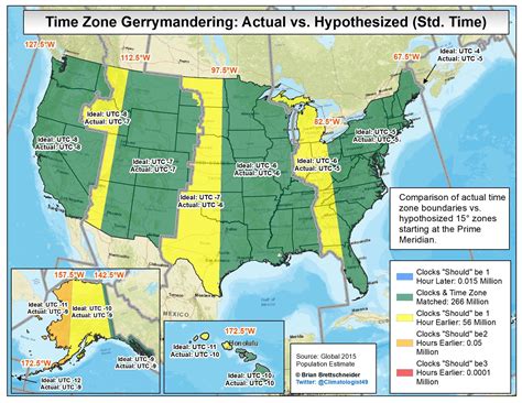 Get Us Time Zone Map Large Free Vector - Www