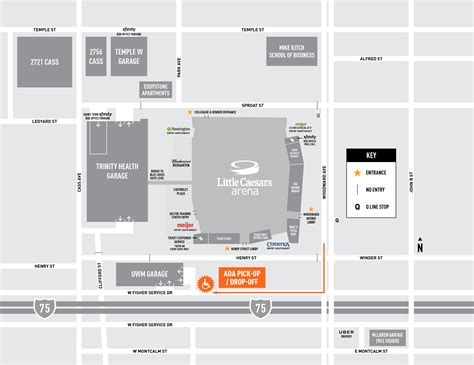 Little Caesars Arena Directions & Parking | 313 Presents