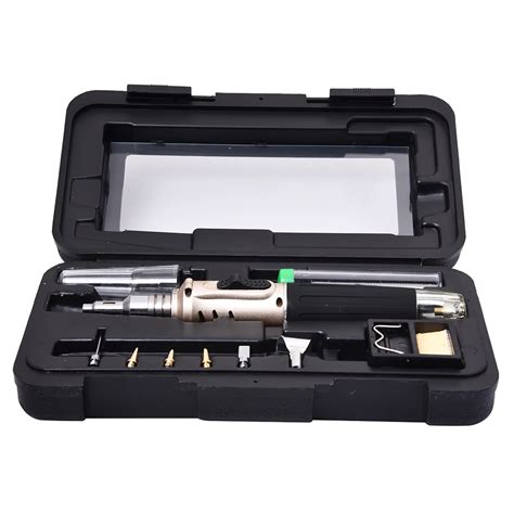 HS 1115K Professional Butane Gas Soldering Iron Kit Welding Kit Torch-in Electric Soldering ...