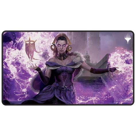 Double Masters 2022 Black Stitched Playmat featuring Liliana, the Last ...