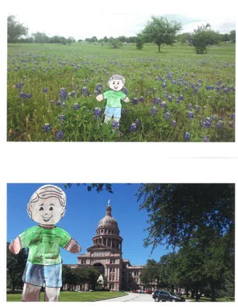 Flat Stanley Around the World!: Kylie's Flat Stanley in Texas!