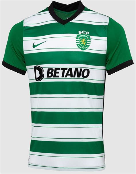 New Sporting Lisbon Jersey 2022-2023 | Nike SCP Home Kit 22-23 | Football Kit News