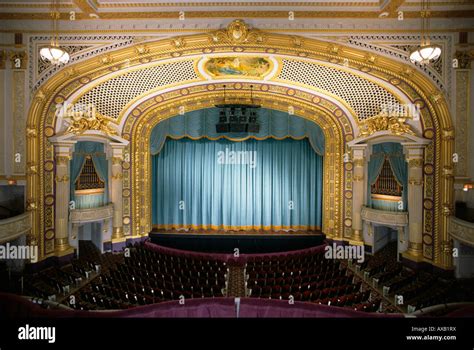 RESTORED INTERIOR OF THE HISTORIC STATE THEATRE ON HENNEPIN AVENUE IN DOWNTOWN MINNEAPOLIS ...