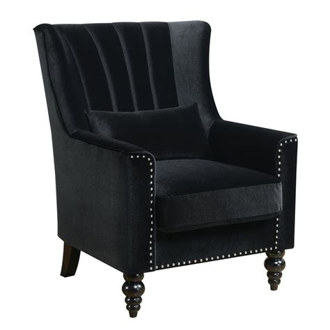 Homepop Swoop Arm Velvet Accent Chair Forest-K6499-B228 - The Home Depot