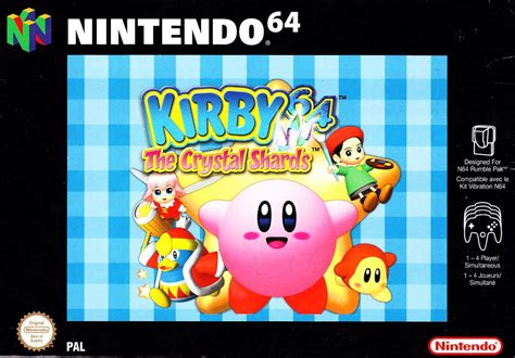 Kirby 64: The Crystal Shards (2000) Nintendo 64 box cover art - MobyGames