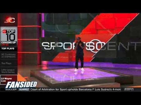 Lil Wayne free styles Sports Center theme - YouTube