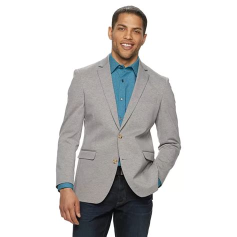 Men's Apt. 9® Slim-Fit Knit Blazer