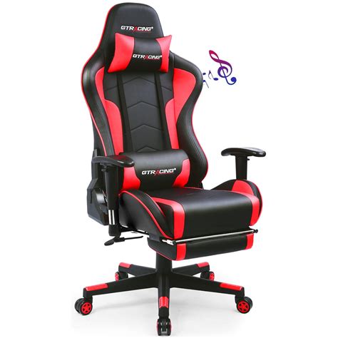 GTRACING Gaming Chair with Footrest Speakers Review