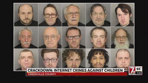 MUGSHOTS: Greenville internet child abuse task force arrests - YouTube