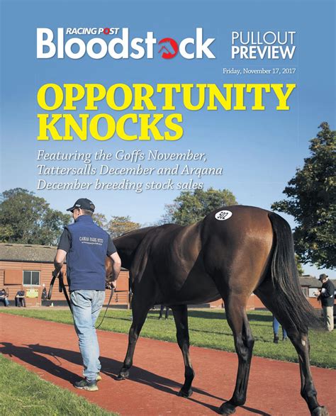 Breeding Stock Supplement by RACING POST BLOODSTOCK - Issuu