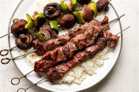 Middle Eastern Beef Shish Kebab Recipe