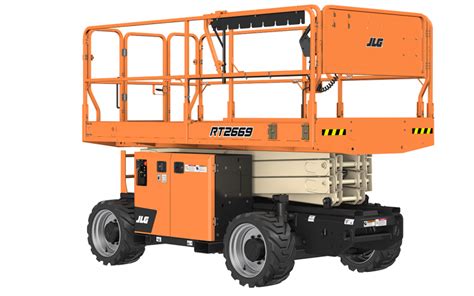 JLG debuts its first new generation rough-terrain scissor lifts