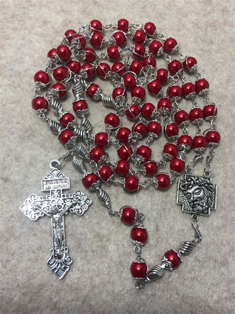 Precious Blood Chaplet Precious Blood Of Jesus catholic | Etsy