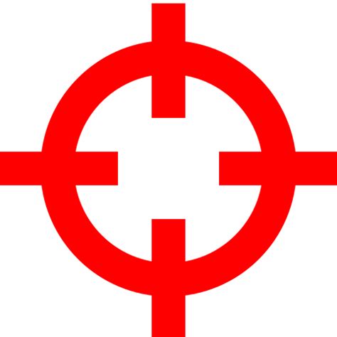 Red Crosshairs - ClipArt Best