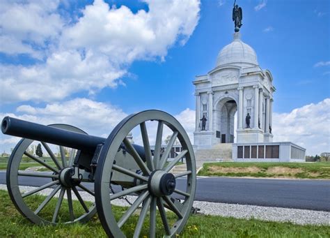 Gettysburg Pennsylvania Top Area Attractions & Historic Landmarks