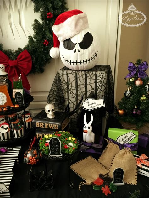 Nightmare Before Christmas Party Ideas - Lynlees