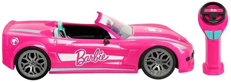 Mattel Barbie Remote Control Sports Racing RC 2 Seater Convertible Car ...