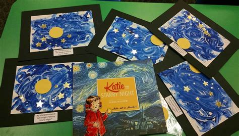 My class read Katie and the Starry Night by James Mayhew and then used ...