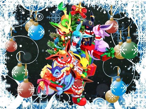 Christmas Eevee Wallpapers - Top Free Christmas Eevee Backgrounds ...