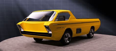 The Tinkers Workshop: 1960's Dodge Deora II Showcar Completed In Blender 3D