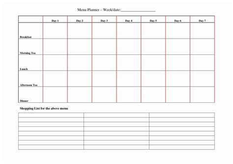 5 Day Schedule Template Best Of 5 Day Weekly Schedule Template ...