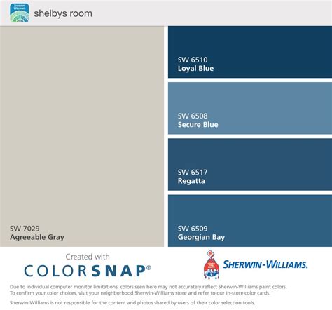 Drew's room, sw blues and agreeable gray | Agreeable gray, Accent wall colors, Grey colour ...