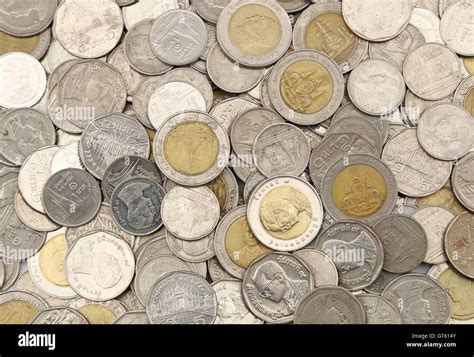 Thai Baht Coins Stock Photo - Alamy