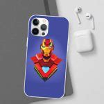 Iron Man Armor Design Colours Purple iPhone 12 Cover
