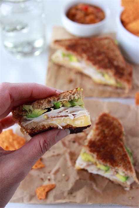 Turkey, Avocado, and Havarti Grilled Cheese - Cooking With Ruthie