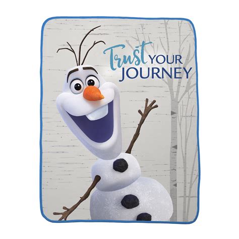 Disney's Frozen 2 Olaf Plush Kids Throw, 46" x 60", Trust the Journey - Costless WHOLESALE - La ...